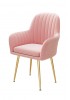 Aleece Velvet Arm Chair 